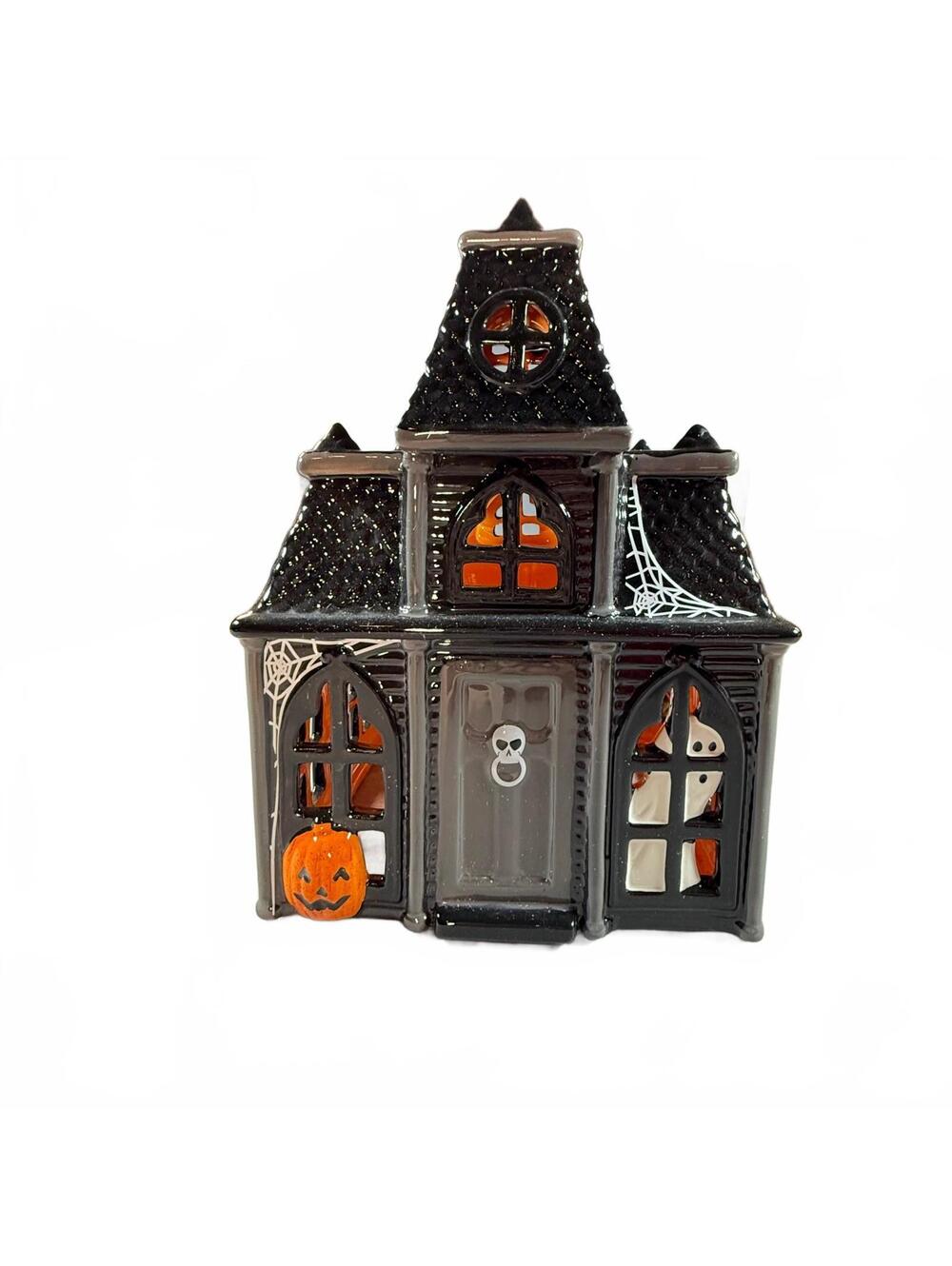 Bath & Body Works Slatkin & Co. 2010 Halloween Haunted House Candle Luminary